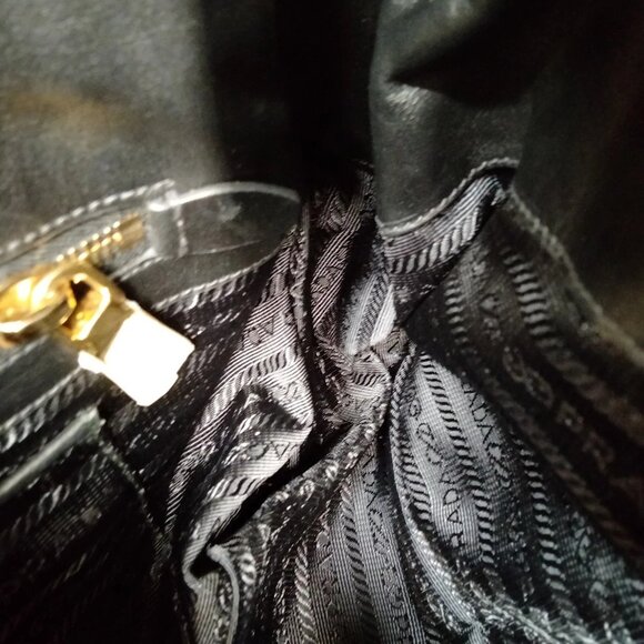 Prada Hand Bag Black Nylon mon650-102925 - Picture 12 of 16